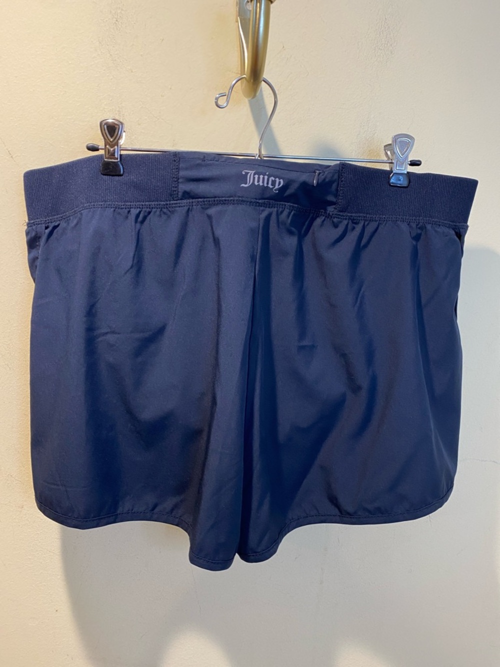 Juicy Couture Navy Blue Sport Shorts Sz XL